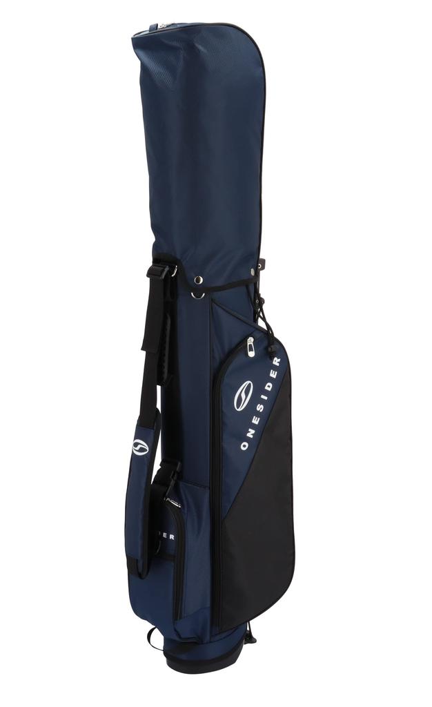 TSURUYA GOLF ONESIDER Half Stand Caddy Bag Mouth Frame Type Weight TSURUYA GOLF ONESIDER [Navy] 6.5 1.6kg