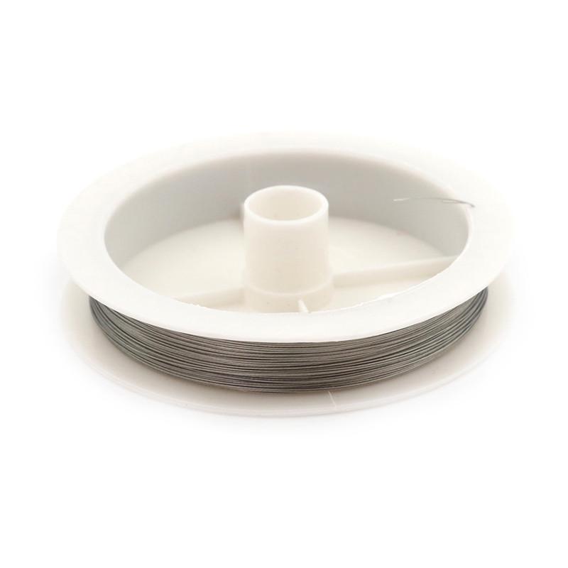 Buy 0.3mm Silver Tiger Tail Beading Wire Craft Wire 90m at affordable