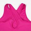 Camiseta sin mangas de la aptitud respirable de la camisa del gimnasio del entrenamiento sin mangas del chaleco de la yoga de los deportes de la espalda cruzada