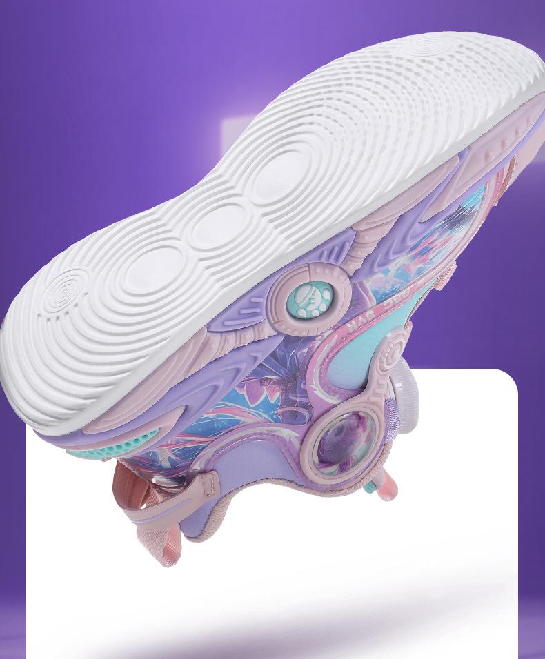 Girls' Basketball & Running Shoes - Non-slip, Shock-Absorbing, Trendy Autumn Trainers