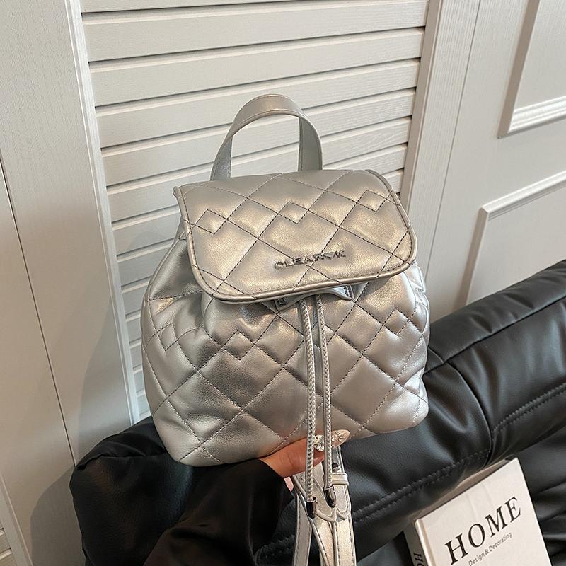 Новый розовый универсальный изысканный маленький ручной рюкзак рюкзак маленький ароматный ветряной цепочкой