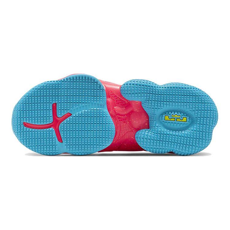 Nike LeBron 19 GS Kings Crown Kinder-Sneaker Rot Siren-Rot Laser-Blau DD0418-600