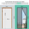 Mesh Screen Door Frame, 80x195cm, Simple Screen Door Curtain, Insect Repellent, Mosquito Repellent, Full Frame, Easy Installation, Keeps Mosquitoes Ou