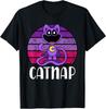 Hi Cats Nap Lover Tee Funny Cat Gift Men Womens Kids T-Shirt