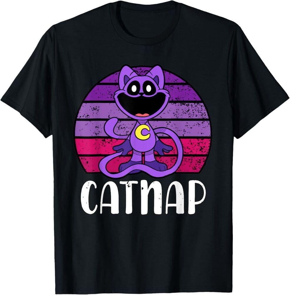Hi Cats Nap Lover Tee Funny Cat Gift Men Womens Kids T-Shirt