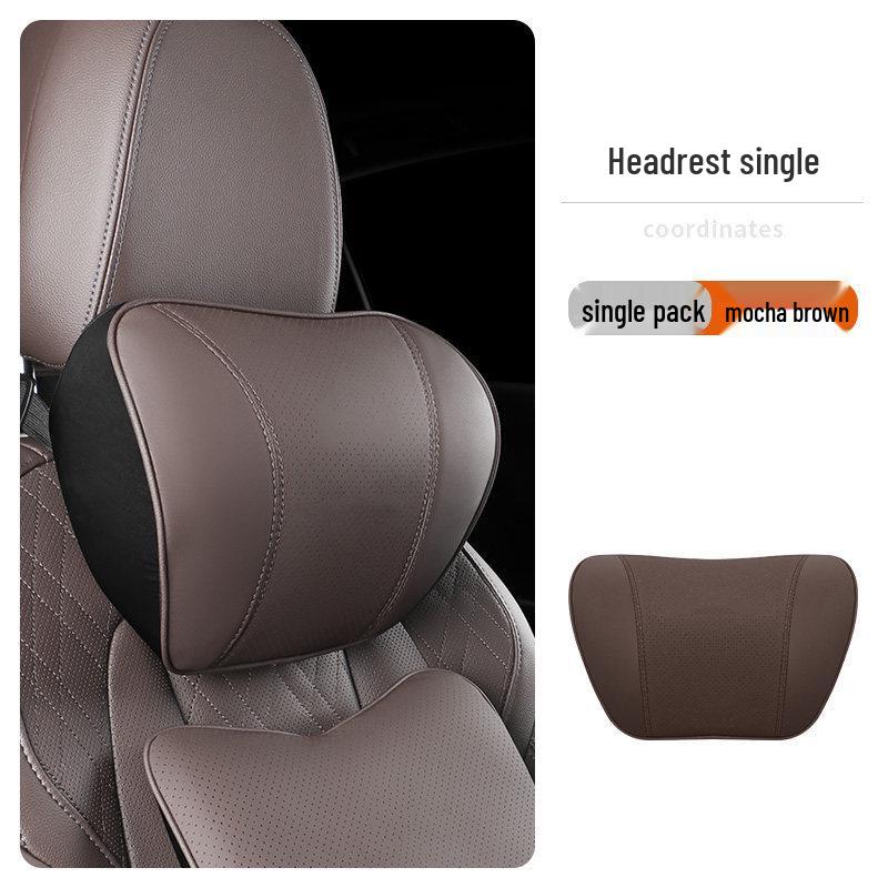 Tesla Headrest & Lumbar Support Pillow for Model 3/Y/X/S
