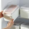 Practical Plastic Toast Box Sealed Fresh Keeping Bread Storage Box with Lid Vegetable Fruit Storage Container Kitchen