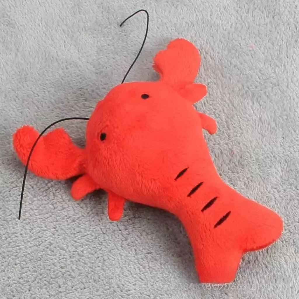 

Нова іграшка для домашніх тварин, імітація лобстера, пищалка, зносостійка, стійка до укусів, легко чиститься, тренувальна інтерактивна іграшка для гри на вулиці