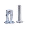 4PCS M4 M5 M6 M8 Petal Rivet Lock Nuts with Screw Fixed License Plate for Car Vehicle Screw Iron Skin Metal Screw Jack Nuts