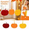 2D Kürbis Anhänger Hängendes Ornament für Herbst Heimdeko