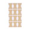 10 Sheet Index Label Paster Bookmark Stickers Easy Read Book Tabs Gold Stamping Tabs for Office School Notbook Journal Study Reading