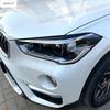 Car Head Light Lamp Eyebrow Eyelid Strip Stickers Decoration Cover Trim For BMW X1 F48 2016 -  ABS Carbon Fiber Accessories