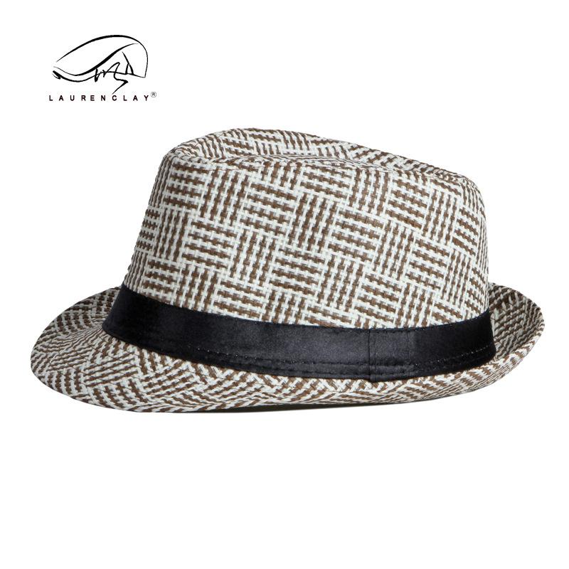 

Весенне-летняя уличная шляпа-козырек для защиты от солнца мужская британская ретро шляпа-цилиндр пляжная шляпа женская соломенная джазовая шляпа мужская M（56-58cm）