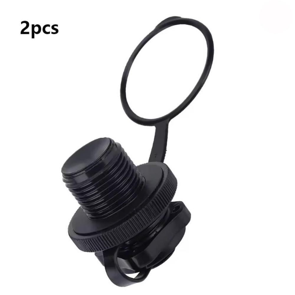 2pcs Plastic Anti Corrosion Replacement Screw Diameter 22mm Air Valve for Inflatable Rubber Dinghy