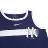 Nike X MLB Collaboration Kids New York Yankees Double Logo Gradient Sports Sleeveless T-Shirt Kids Tops Navy-Blue 3Z3B7SAHV-NYY