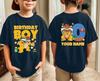 Custom Retro Plumber Game Villain Birthday Shirt, Family Matching
