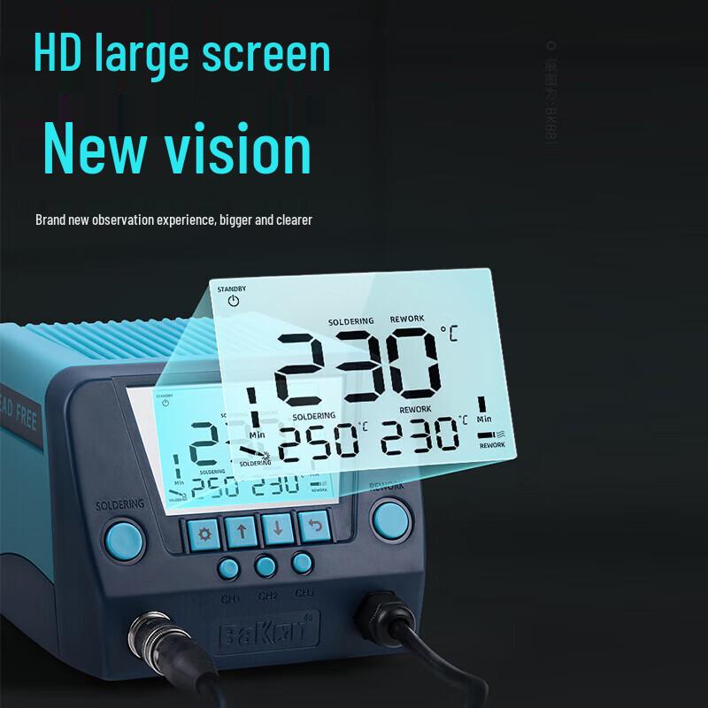 

Bakon BK60 Smart Digital Soldering Iron Station CN plug (adapter included)