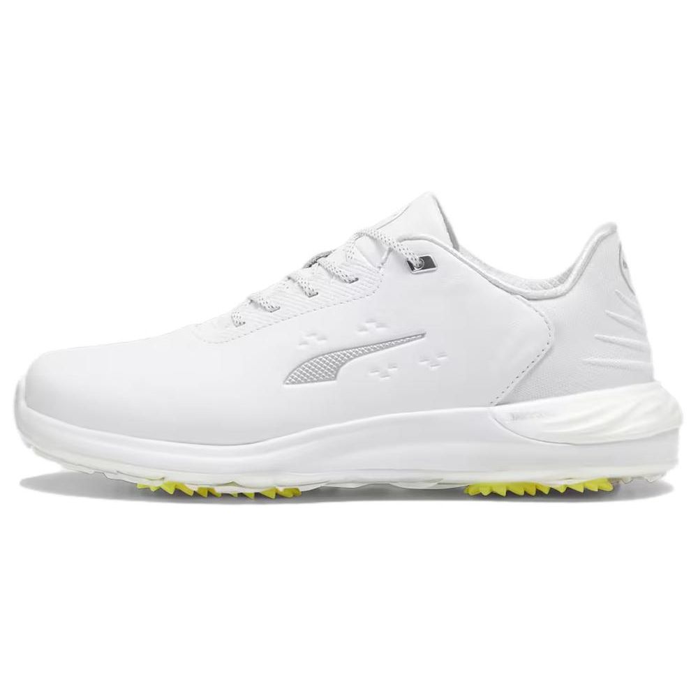 

Puma Phantomcat Shock Absorbing Durable Low Top Golf Shoes Men sneaker White Yellow 378939-03 41