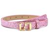 Bling Bling Sparkling Rhinestone Belt Versatile Luxury Brand Design S-shaped Buckle Belt Glitter Vintage PU Leather Belt