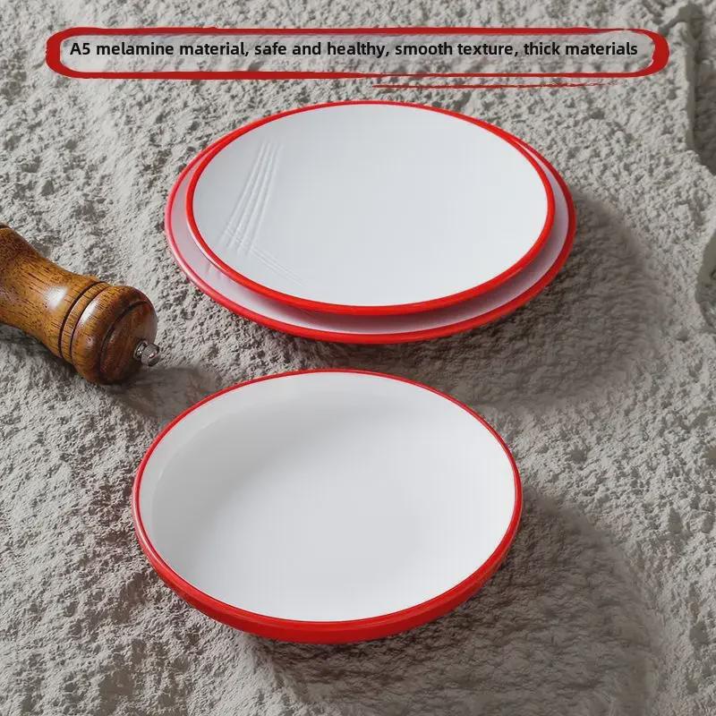 Farfurie rotunda melaminata: Restaurant Hotel Veselă, Imitație de porțelan, Vase calde/rece.