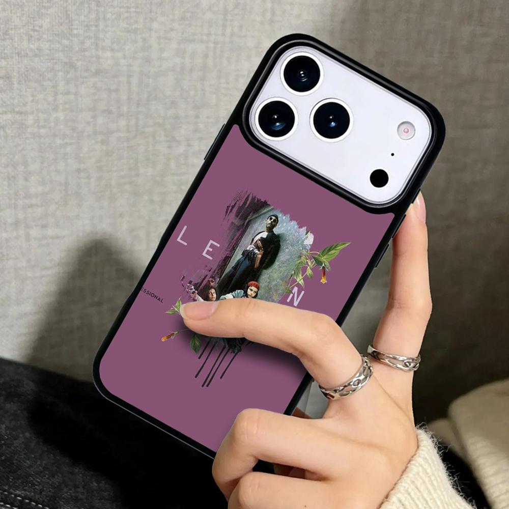 Capa Case for iPhone 17 Air 16 Pro Max 15 Plus 11 13 Mini 14 12 Back Phone Cover Killers Leon Uncle Girl