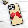 Coque de téléphone sur le thème du Champion de Boxe Pour iPhone17,16,15,14,13,12,11 Plus,Pro Magnétique avec Charge sans fil Magsafe