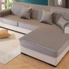 Cool Summer Sofa Cover For Chaise Long Full Wrap Non Slip Ice Silk Sofa Cushion And Backrest Protector Summer Use