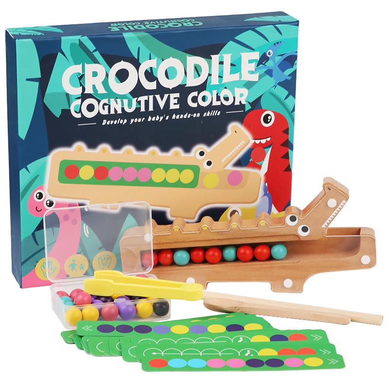 Color Cognition Bead Game for Kids - Early Education Toy for Hand Movement Training