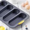 Silicone Bread Mold Set, Four-Grid and Six-Grid Nonstick Baking Pan, Heat-Resistant Bakeware for Homemade Bread, Kitchen Baking Tools
