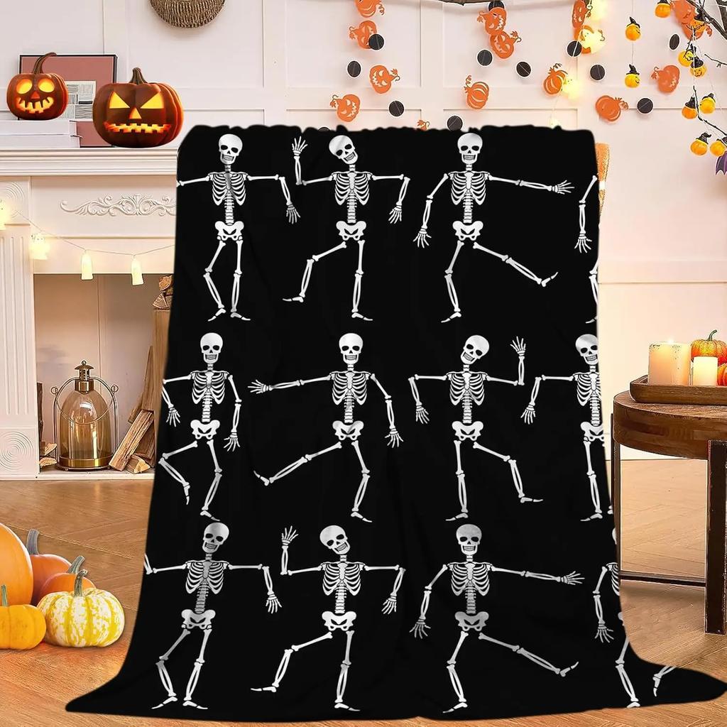 Cozy Green Gingerbread Throw Blanket  Plush Fleece Holiday Blanket for Warm Winter Comfort