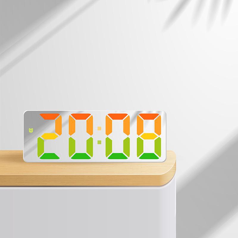 Color-changing Electronic Clock Simple Multi Function Alarm Clock Student Creative Clock Large Screen Clock Watch