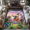 Minecraft Personalized Text Carpet Suitable For Foyer Study Room Entryway Hallway Antislip Rug Anime Office Decor Wedding Party Gift