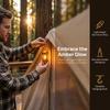 Aluminum Alloy Tealight Candle Lantern Lightweight Camping Lantern  Camping Outdoor
