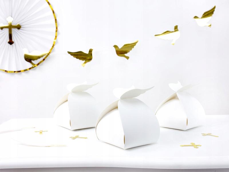 Boxes - Wings, White, 8.5x14.5x8.5cm