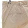 Prada Made In Italy Striped Pattern Cropped Pants 42S Beige Women Used