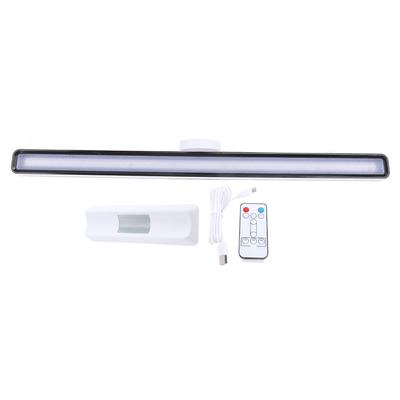 Under Cabinet Light Smart Clock Remote Control Magnetic Lamp 1800mah LED Eye Protect Lamp for Dormit