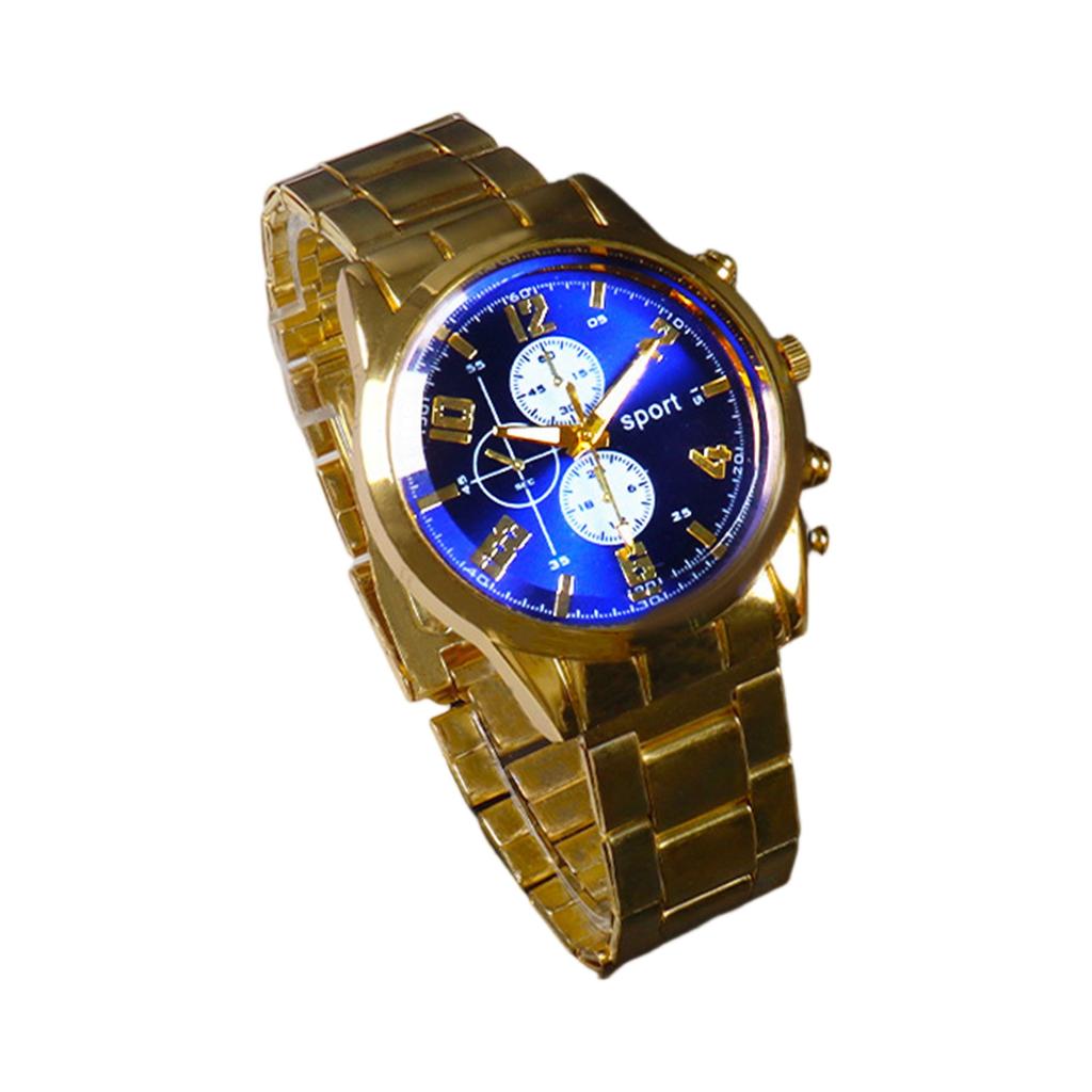 Men's Waterproof Luminous Running Alarm Clock Watch