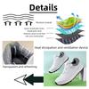 Lightweight Golf Shoes - Waterproof & Slip-Resistant Spiked Sole High-Tech Mesh Upper Rotating Buckle Closure Outdoor Sports