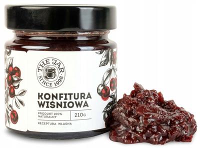 Konfitura Wiśniowa Z Wiśni Naturalna 210 G