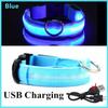 3 Modes Dog Luminous Charge Collar Led Usb Cat Dogs Collars Detachable Night Led Glow Dog Loss Prevention Collar Pet Accessories 3