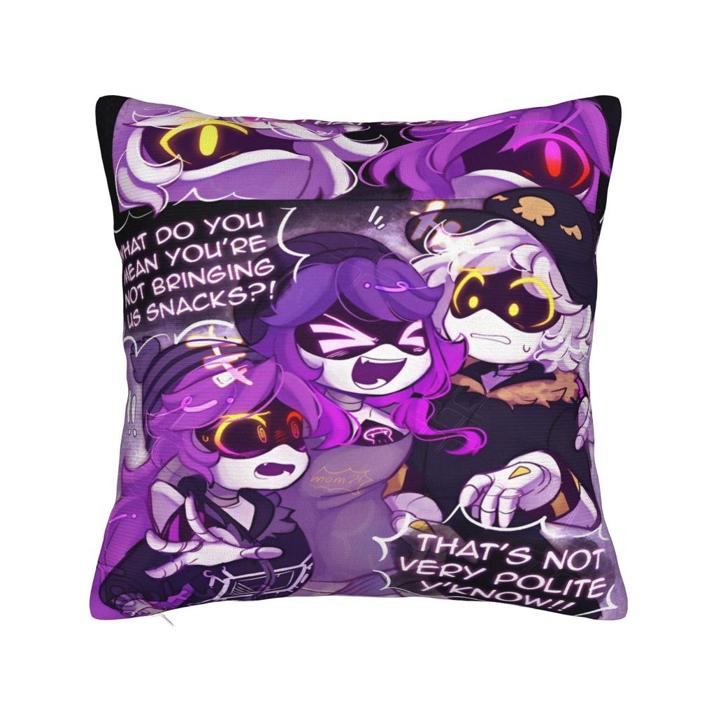 M-Murder D-Drones Pillow Case  Retro Trendy Pillow Cover Comfy Pillowcases For Sofa Home Decor