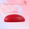 Cute Heart-Shaped Bluetooth Wireless Mouse, 2.4GHz and USB Compatible, Compact, Lightweight, Portable for Women and Kids, Compatible with iOS,
