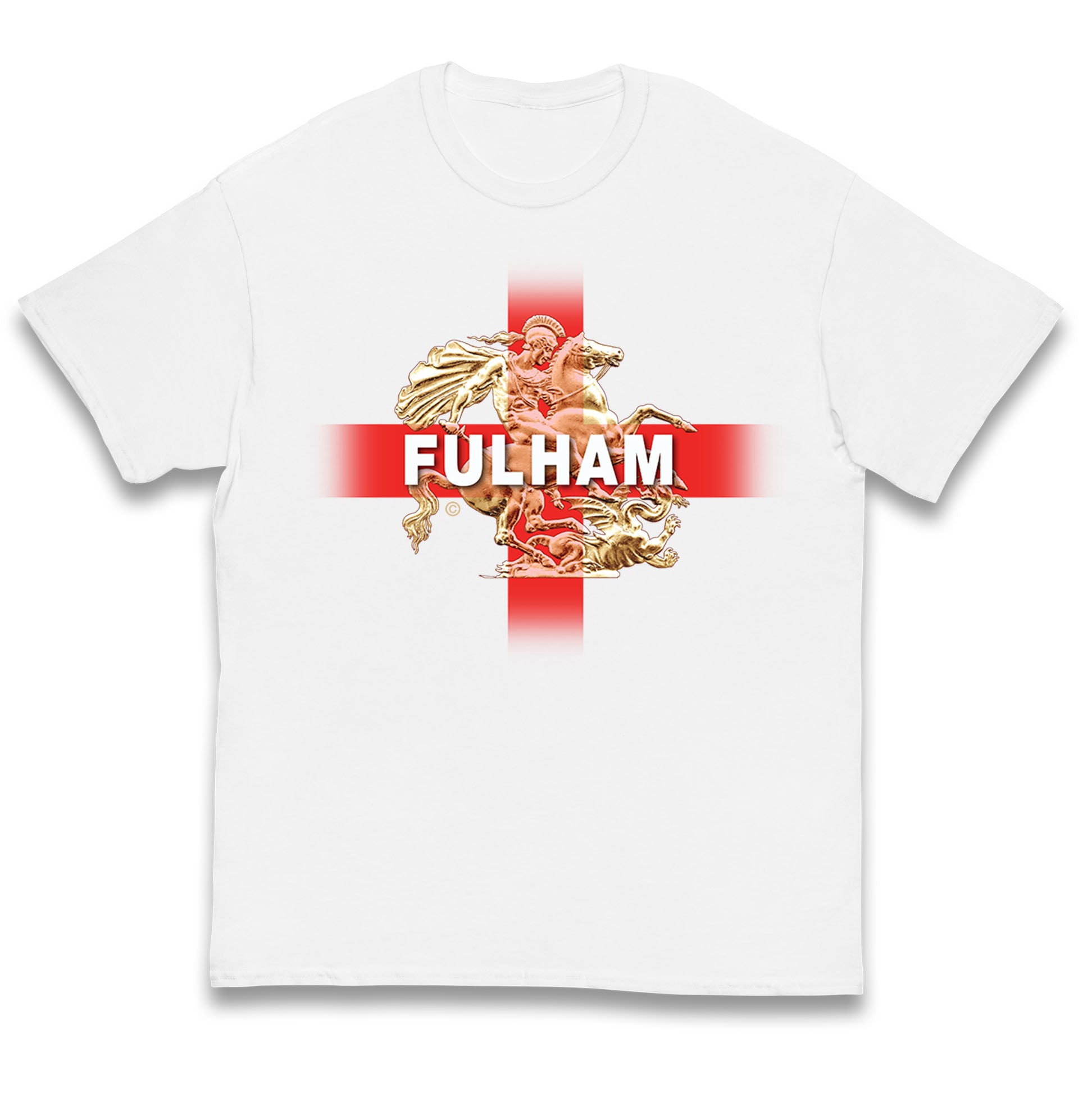 Fulham St George & The Dragon Kids T Shirt 140