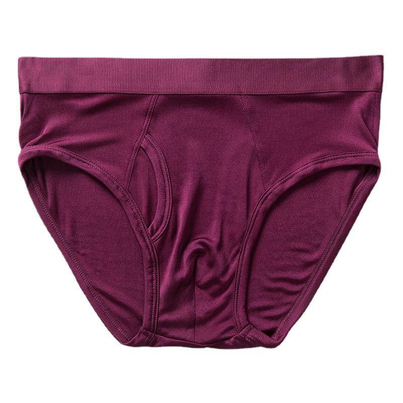 Męskie, oddychające, jedwabne majtki Yuyue ze średnim stanem i morwowym jedwabiem – wygodne, przyjazne dla skóry, duże rozmiary.
