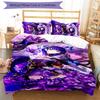 3pcs Custom Name Genshin Impact Balzebub Bedding Set Duvet Cover Closure Includes 1 Duvet Cover & 2 Pillowcases for All Seasons Bedroom Decor