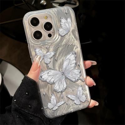 Feder Handyhülle für iPhone 11 13 16 Pro Max iPhone 14 15 Pro Max 12 13 Pro Max 16 Samsung S24 FE A55 A05S A54 S22 A15 S23 A12 A52S A34 A05S A14
