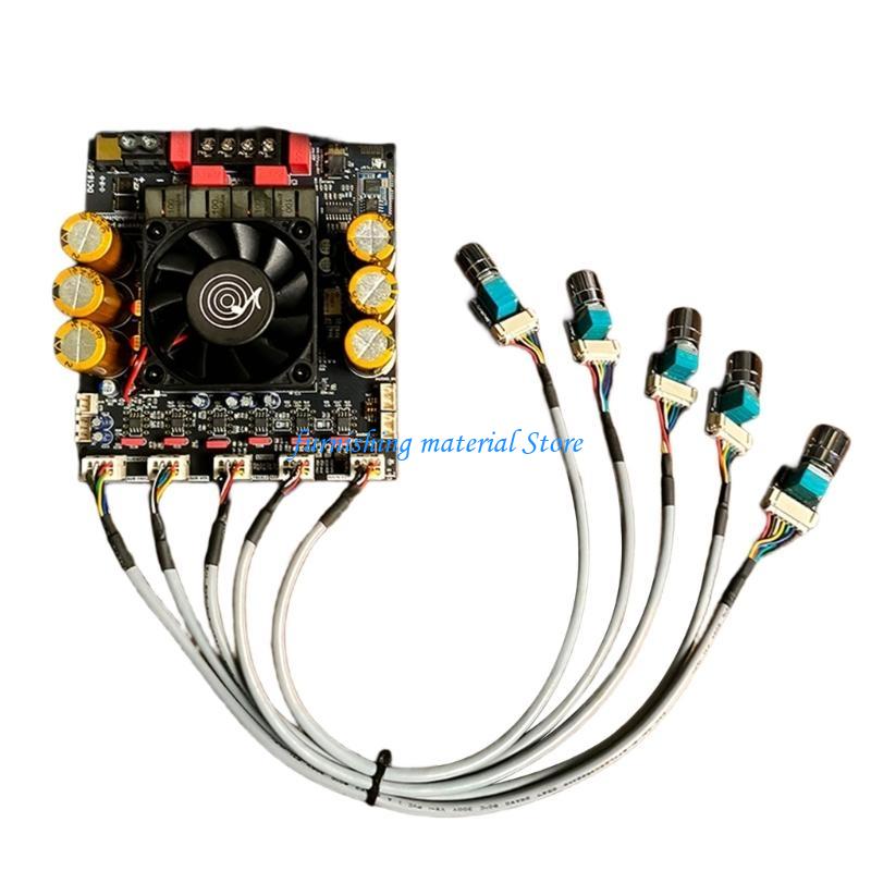 Y5GD Amplifier Board With 112dB 24Bit ES9023 Decoders & Cooling System