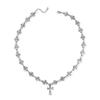 Necklace Cross Pendant Jewelry Women's Accessories Niche High-end Neck Chain Light Luxury Clavicle Chain Necklace Jewelry