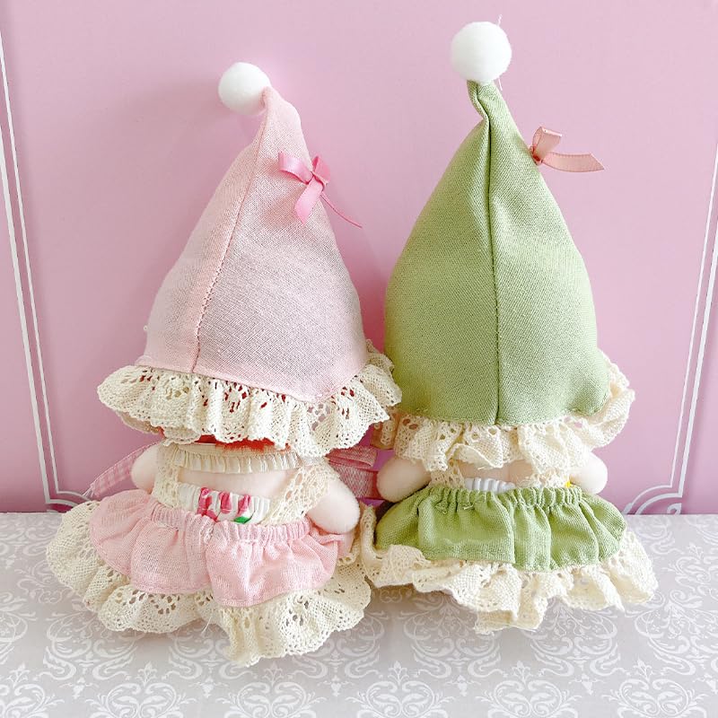 Fairy Plush Clothes [4-Piece Set] for 10-15cm Green Plush Clothes [Used]