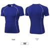 Men's Pro Performance Compression T-Shirt - Elastic, Sweat-Wicking, Quick-Dry, Short Sleeve 1008